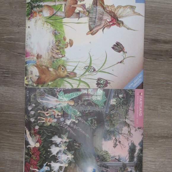 Set of 2 FAIRYLAND Glitter Calendars 2012 & 2013 (K635) - Picture 3 of 10